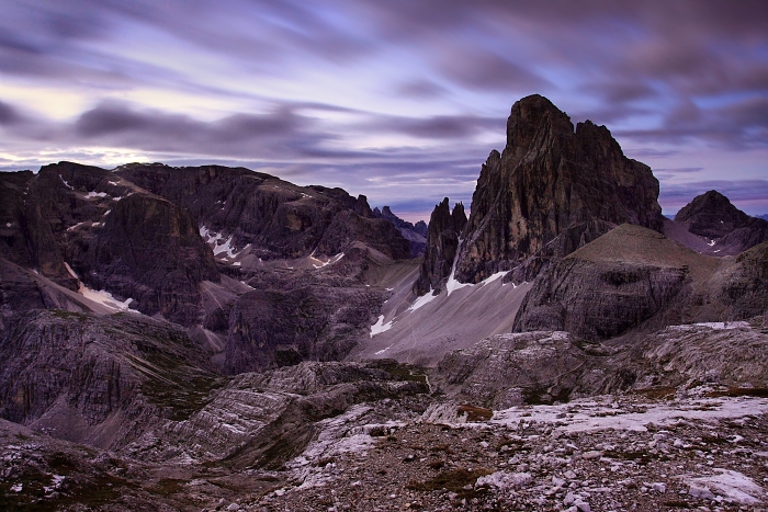 Night in Sexten Dolomites